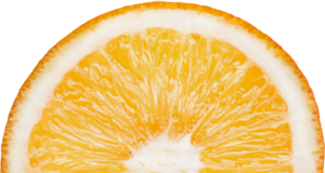 ACHSELKUSS Orange