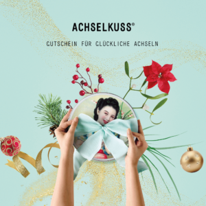 ACHSELKUSS Gutschein print@home Weihnachten