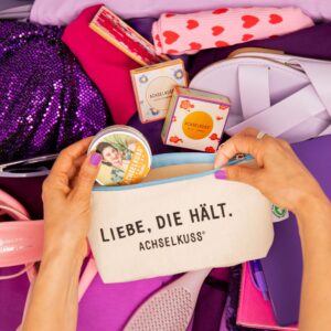 ACHSELKUSS Reiseset im Koffer