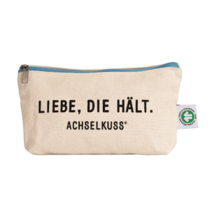 ACHSELKUSS Kosmetiktasche Bio-Baumwolle