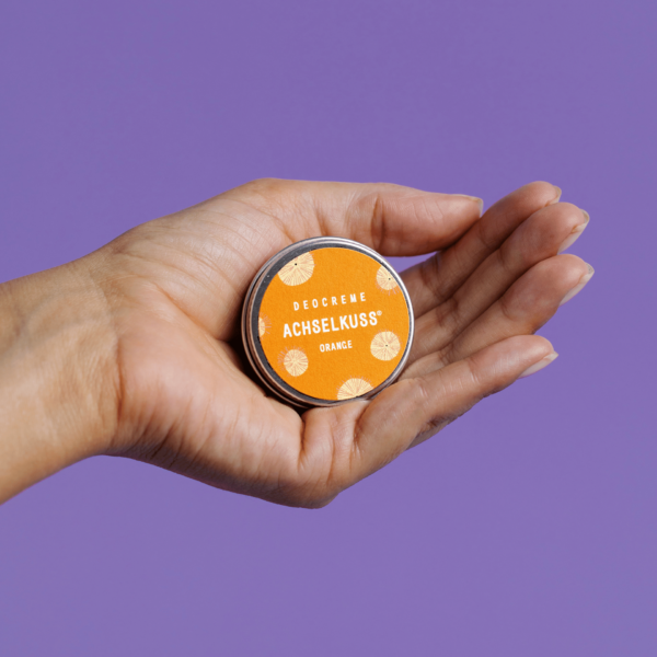 ACHSELKUSS Mini Deocreme Orange