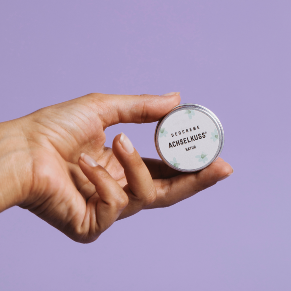 ACHSELKUSS Mini Deocreme Natur